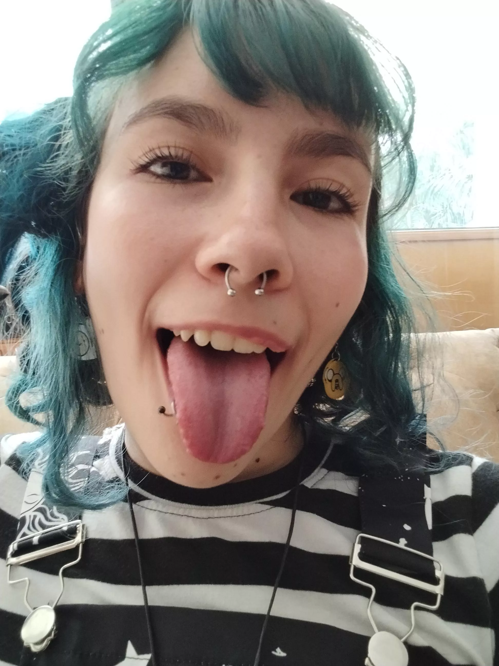 Playful tongue posted by sofia-imoon