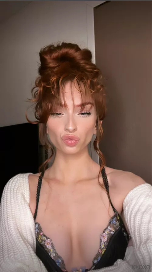 Redhead Cutie Ready to be Your Valentine by K_Officialll