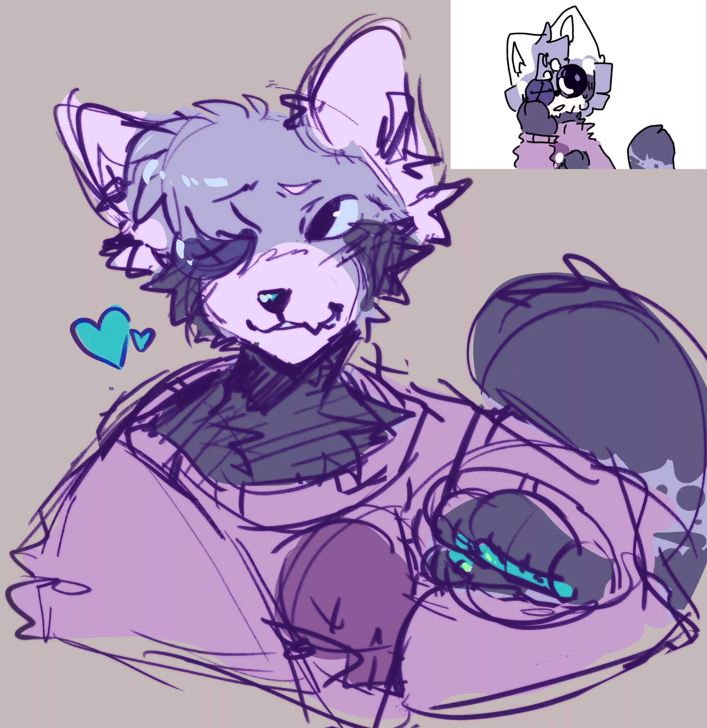 Redraw! [iindigofern] posted by iindigoAzura