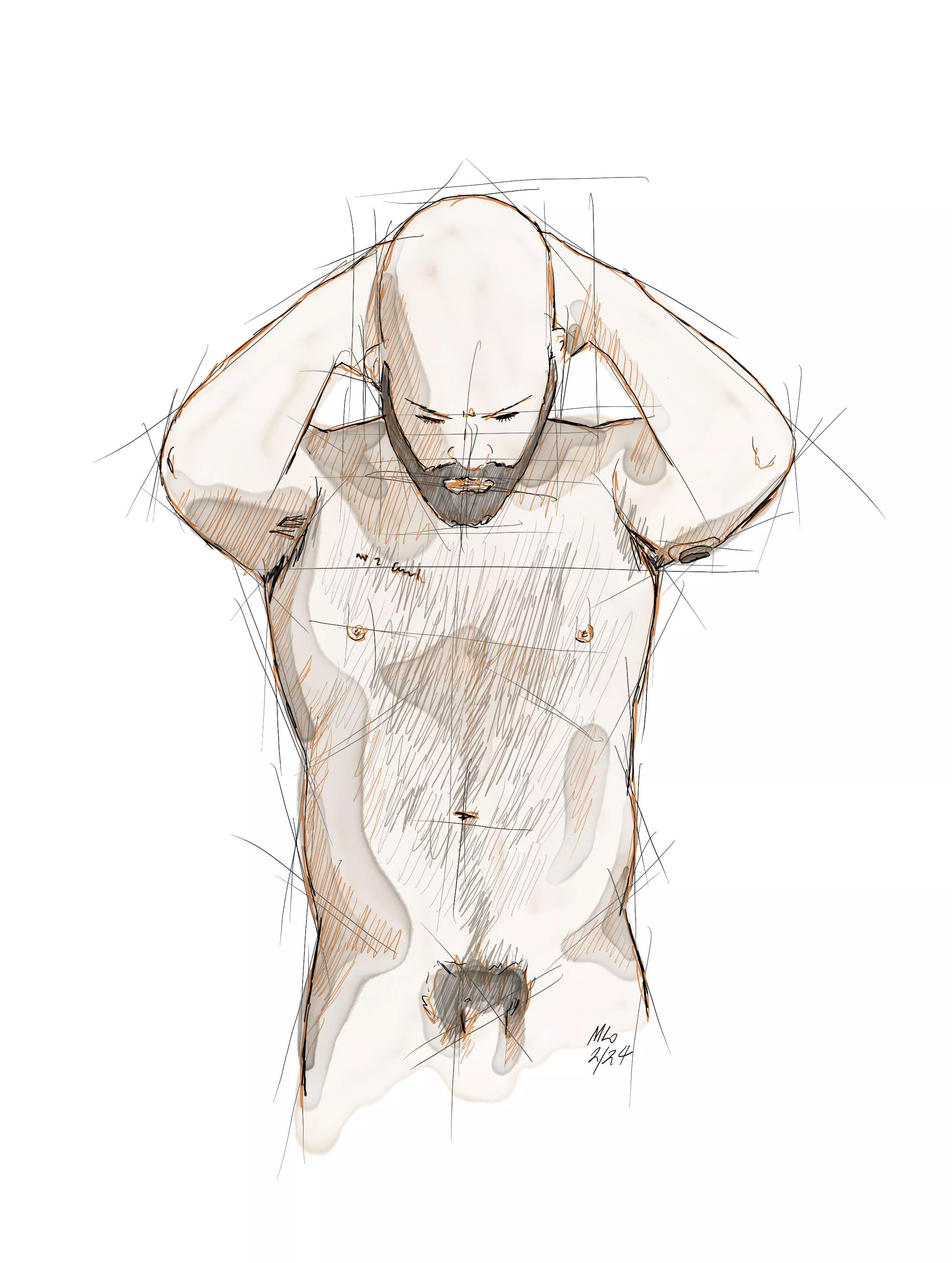 Self portrait. posted by offstageme