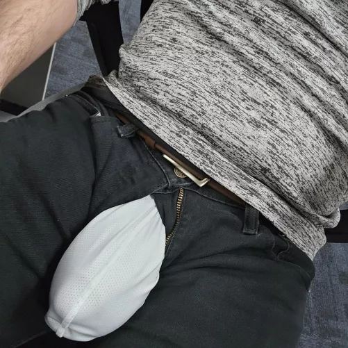 The only solution when your pants are too tight 😅 by Mr_FitDick-95