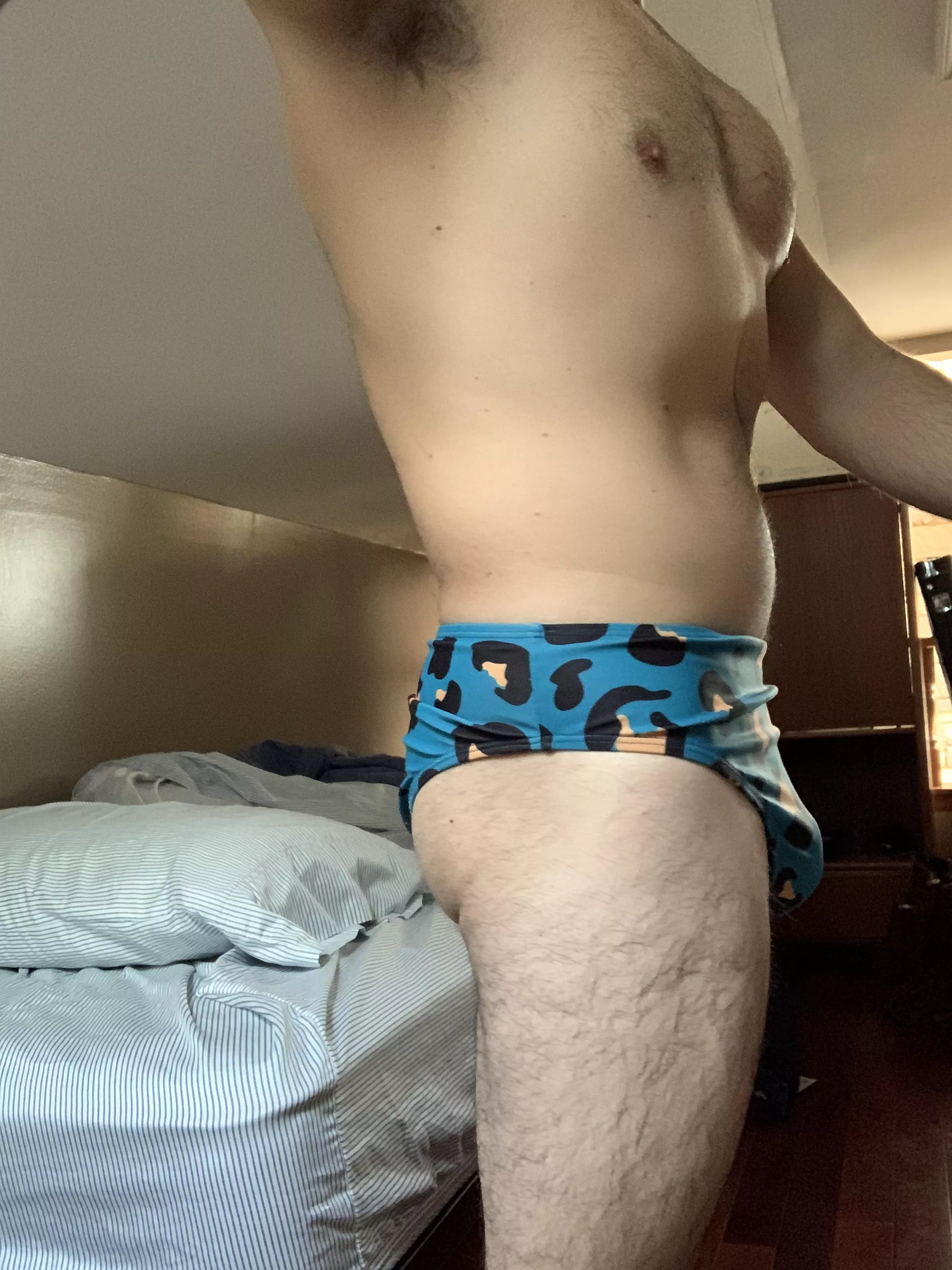 The vibe I was going for was ferocious leopard… ended up with [37] Fred flintstone posted by GuessFearless4488