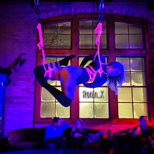 UV Glowrope at Birdhaus by Ronin_K_on_FL