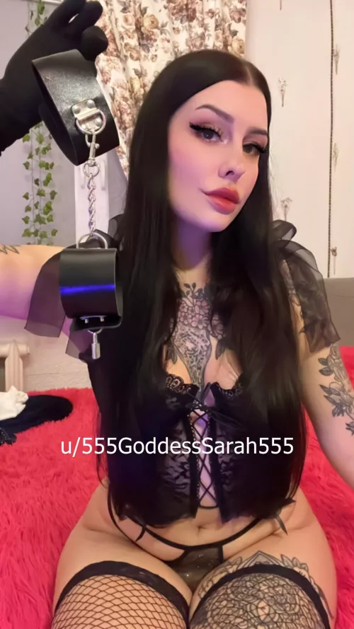 Wanna be cuffed by a findom Goddess? by 555GoddessSarah555