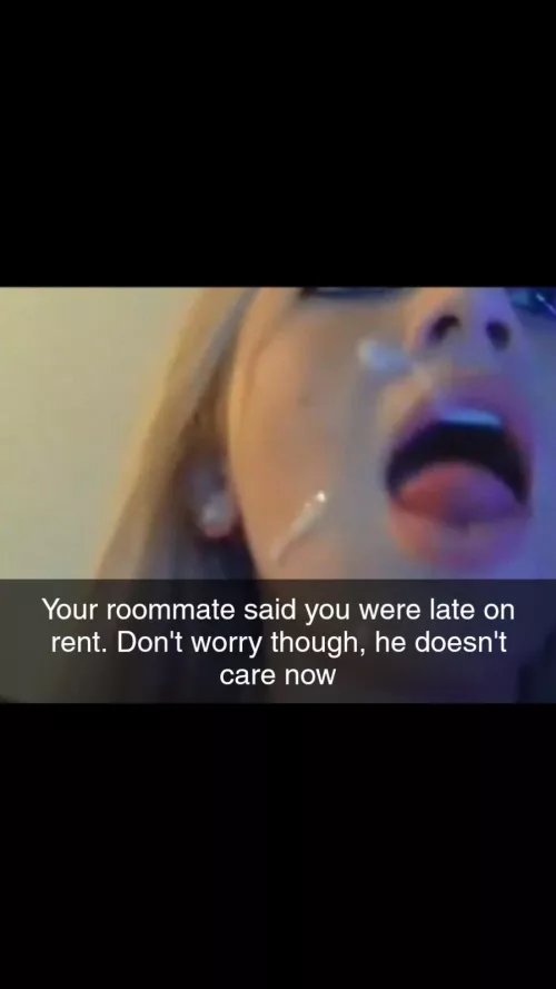 What a nice roommate to forgive him by SlyFox711