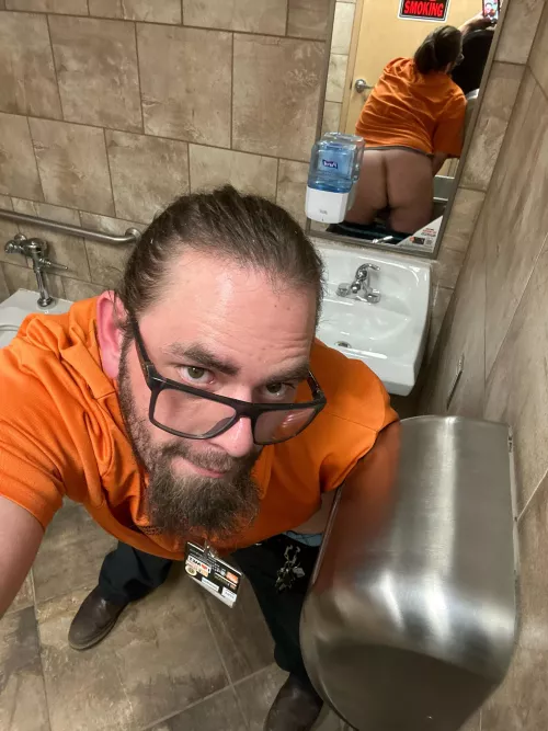 Would you eat or fuck it if you caught me taking pics at work by AlertSatisfaction199