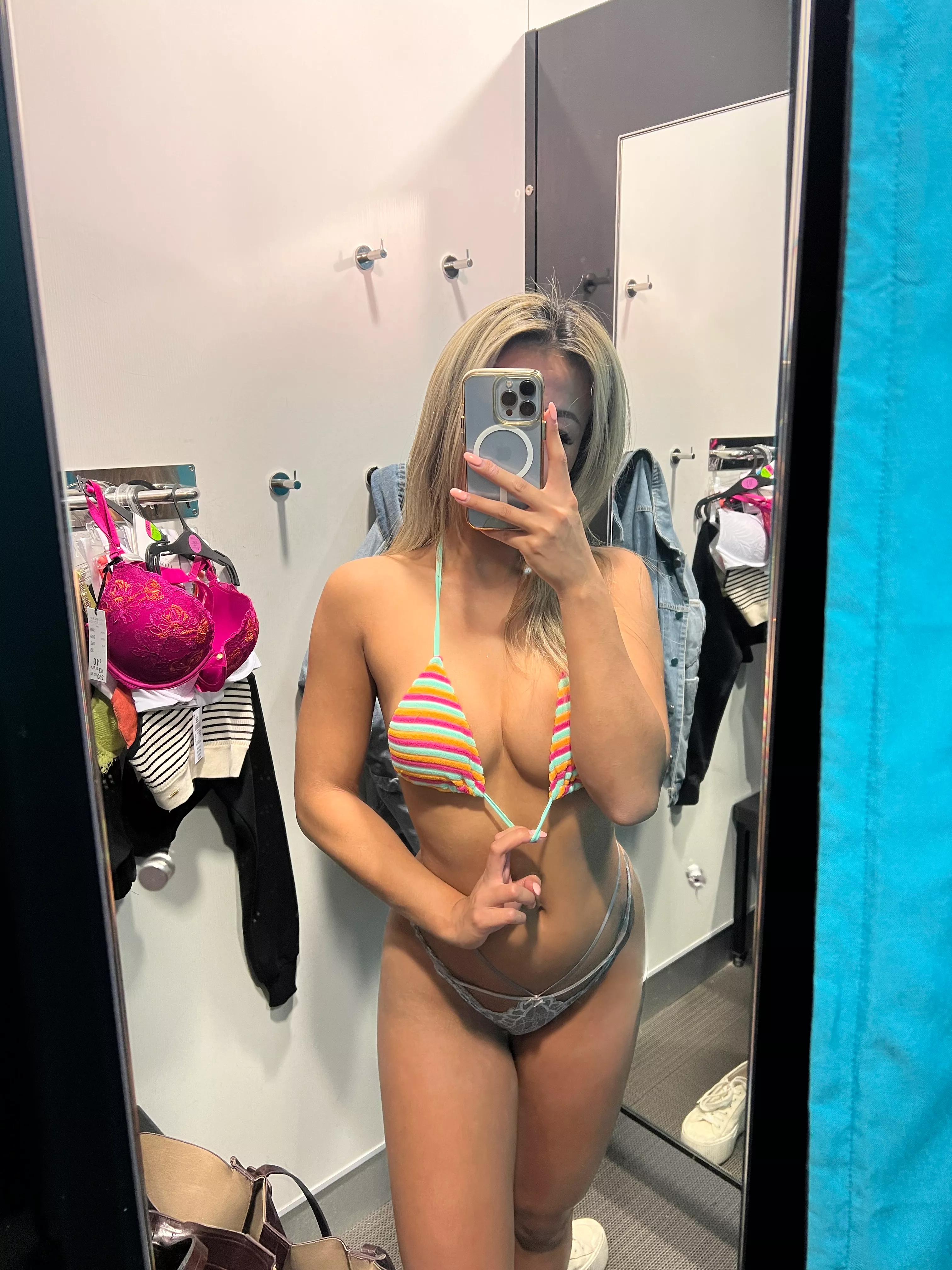 Would you help me get off in the change room? posted by Dream-BeautifulBrynn
