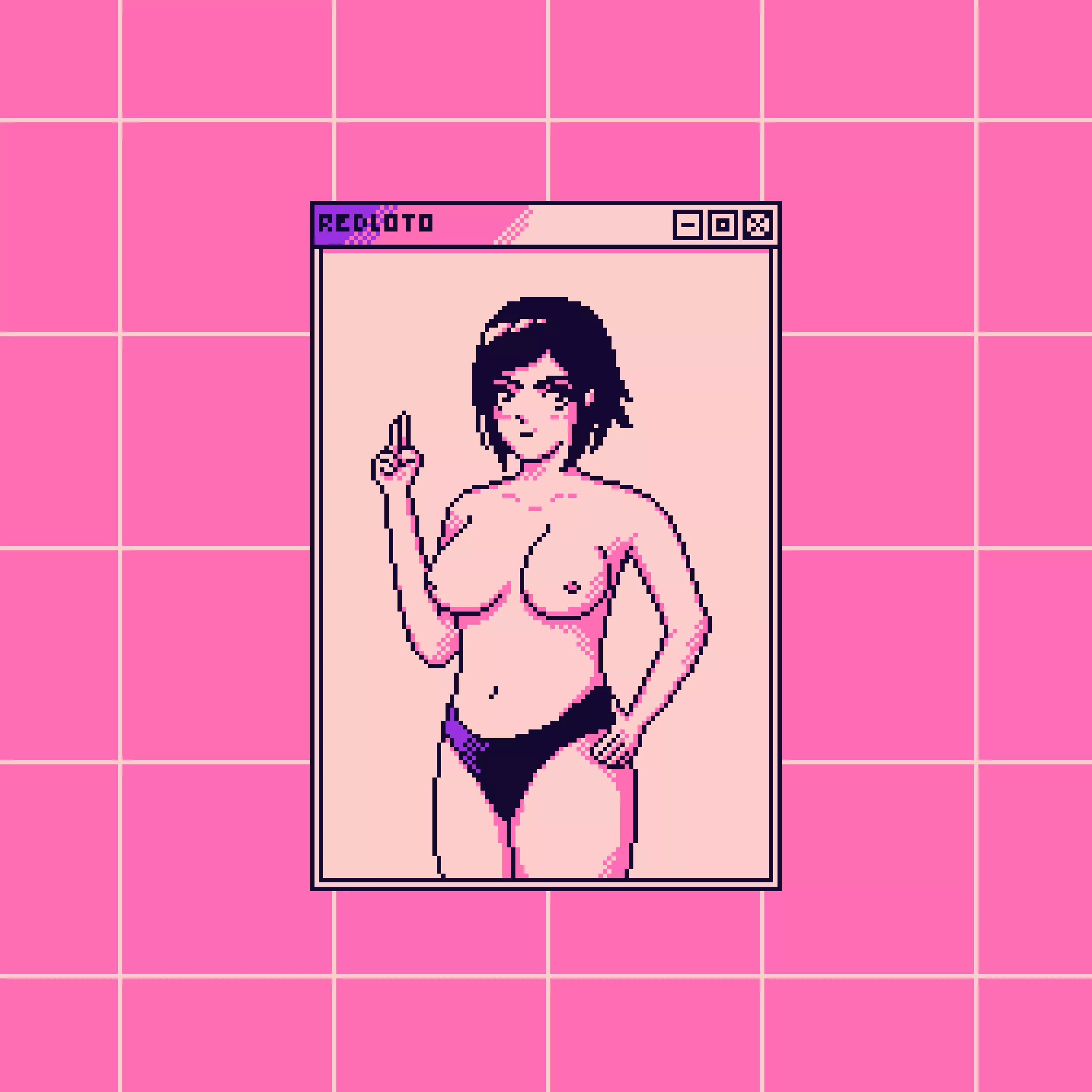A girl i made in pixelart a few weeks ago posted by Redlotoo