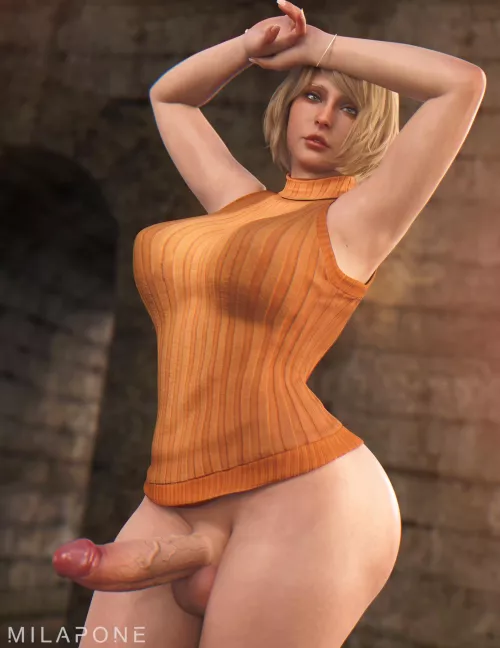 Ashley (Milapone) [Resident Evil] by Mxfyn