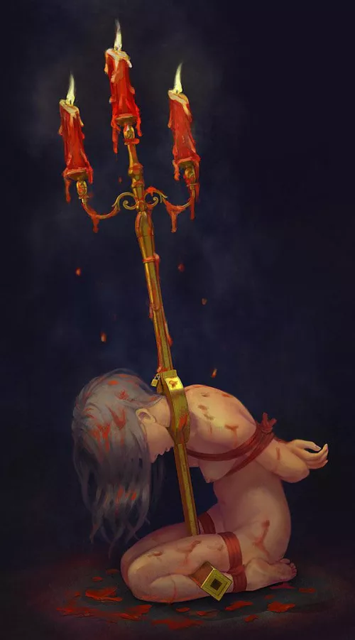 Candle holder - ikelag by lmaoworldamogus