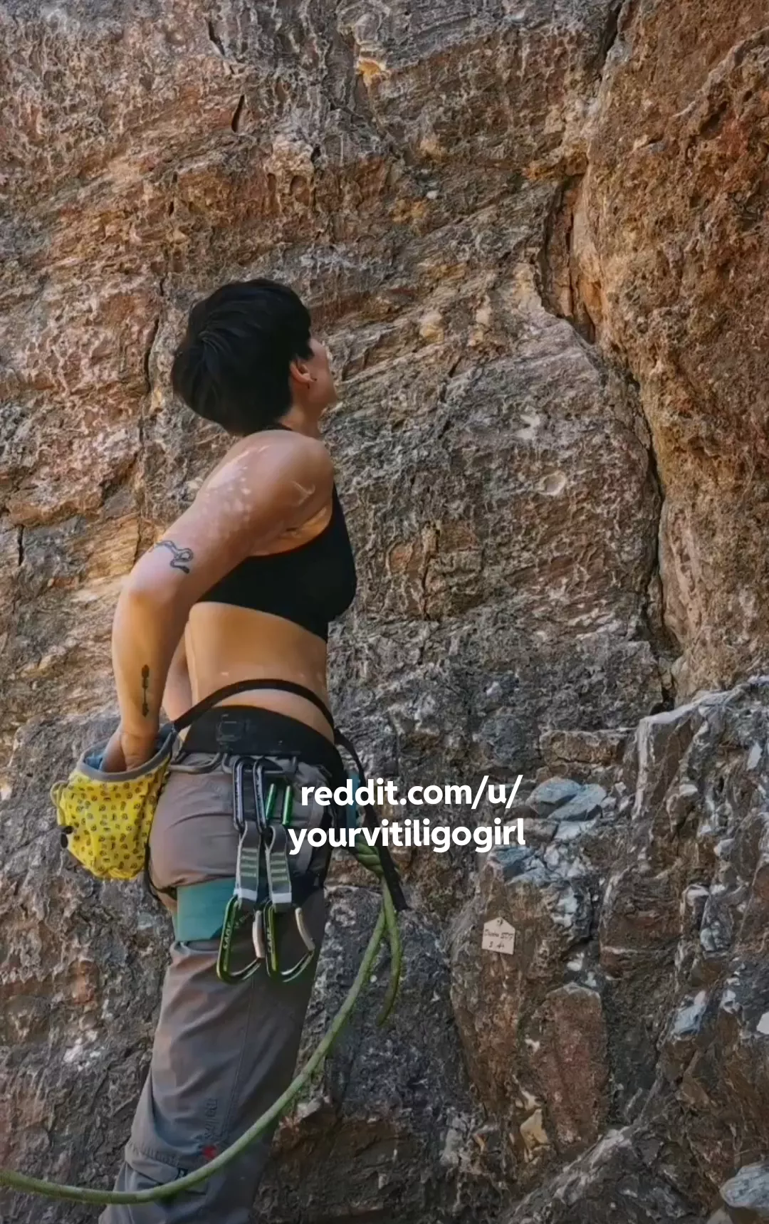 Do you want to come climbing with me? posted by yourvitiligogirl