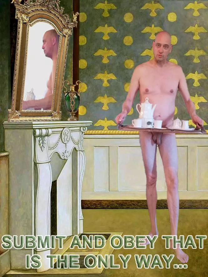 Dominant and submissive living happily ever after. posted by Bearapoilone