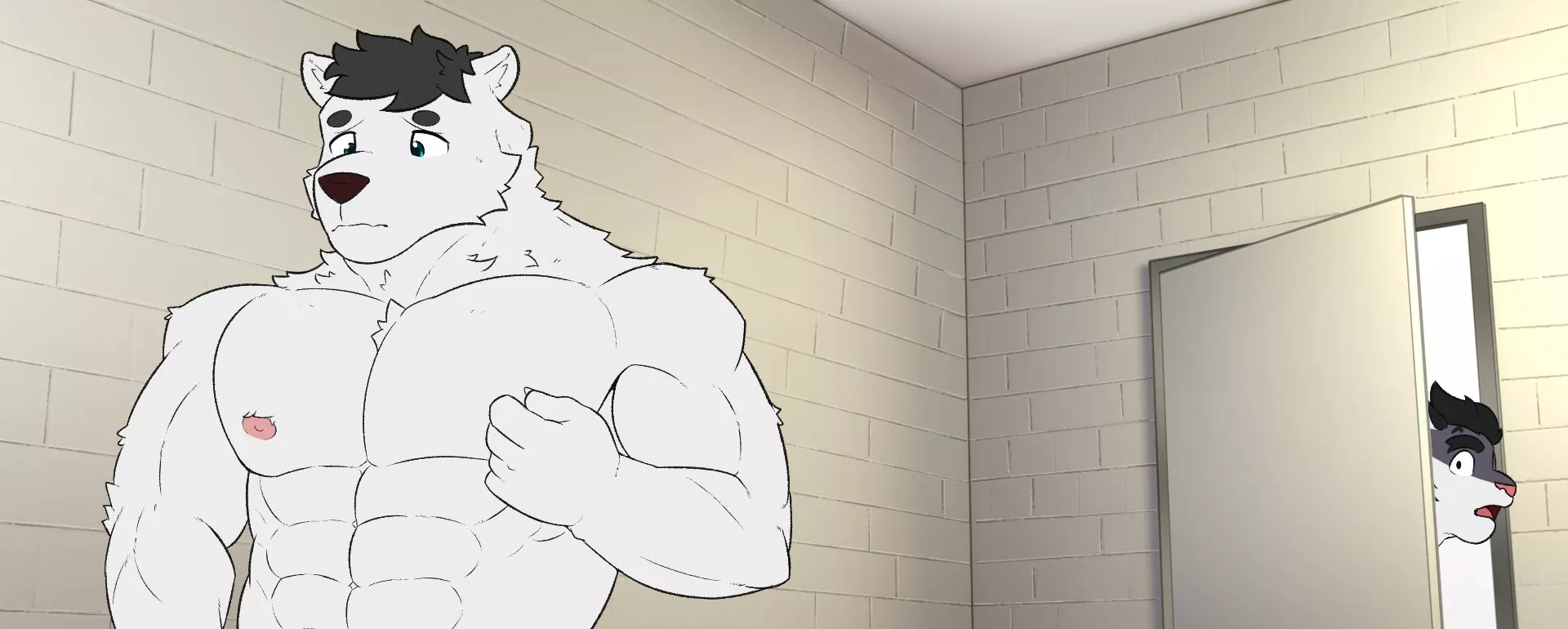 (@drops_sweat) What is Gabe doing!? 😱 posted by StampmatS