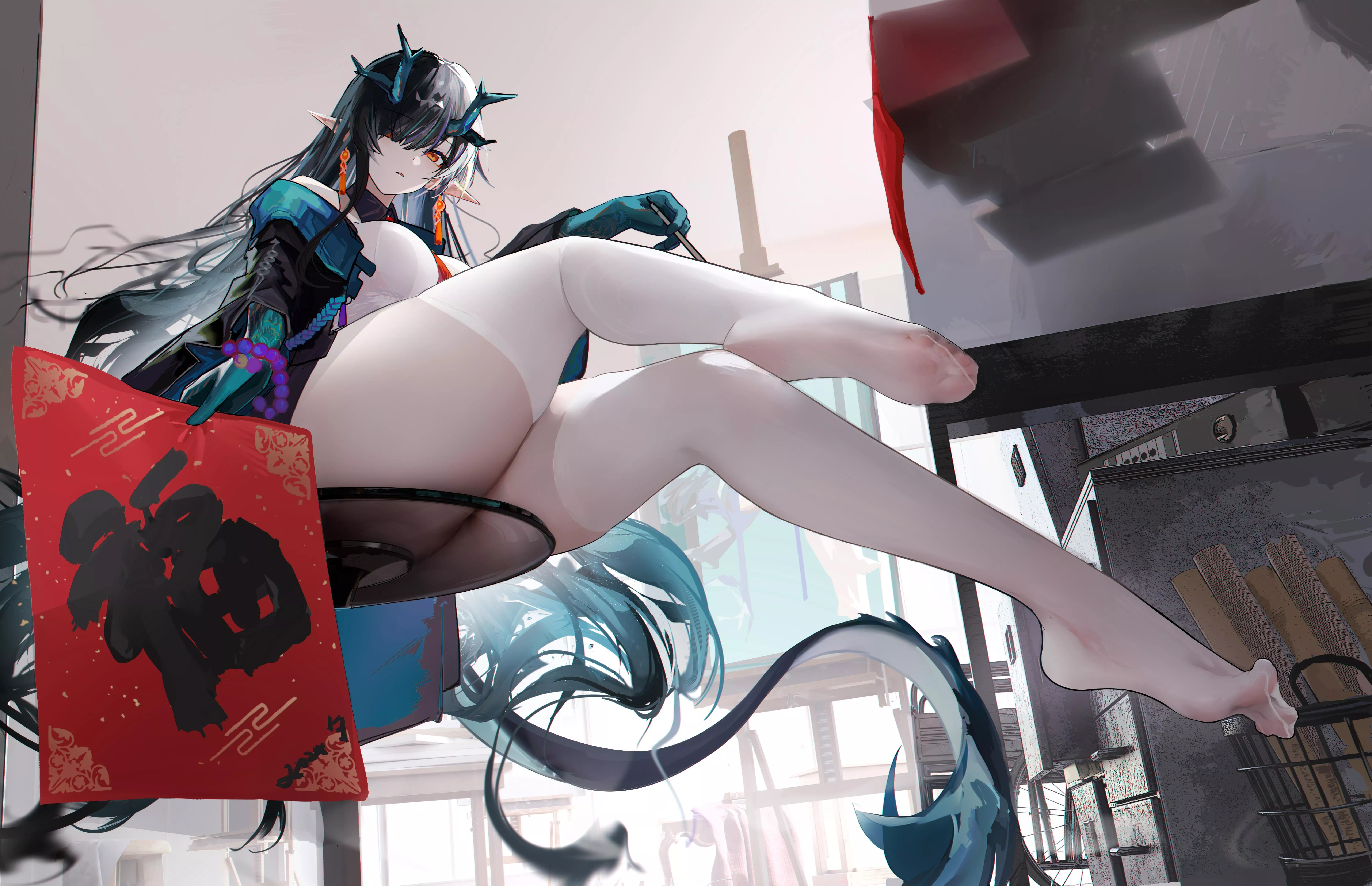 Dusk - Arknights posted by chainsaw_pochita