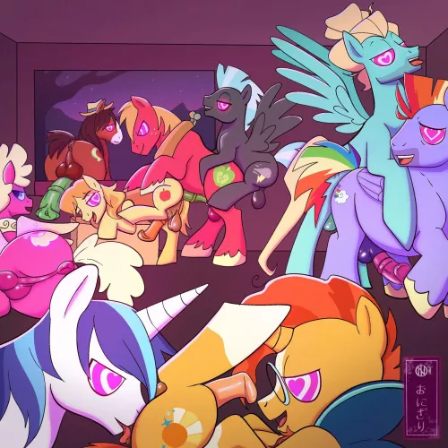 gay pony orgy by Pepper_887