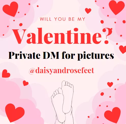 Happy Valentines' Day!!! (OC) posted by daisyandrosefeet