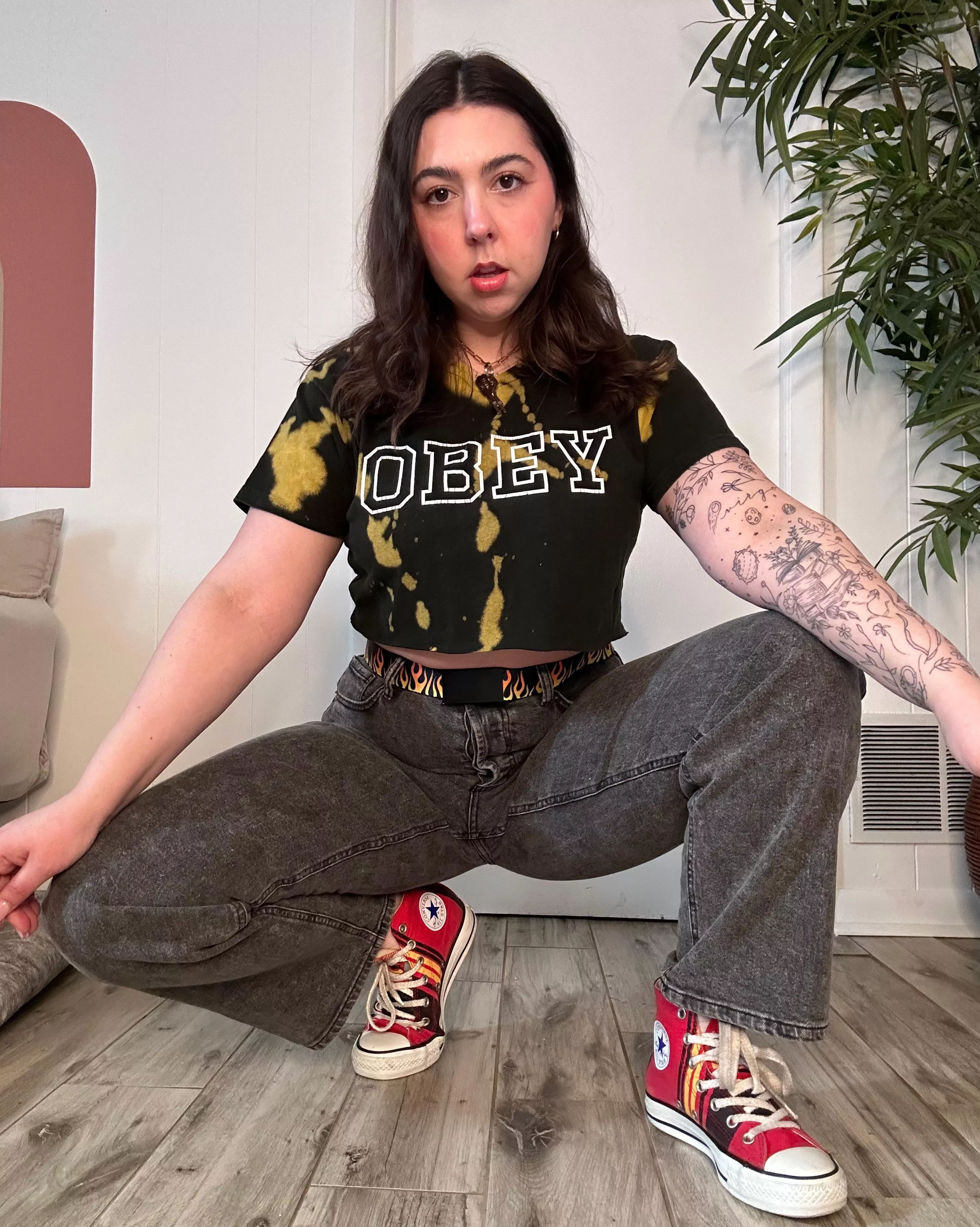 I finally found the perfect belt to match my shoes posted by Jadesjungles