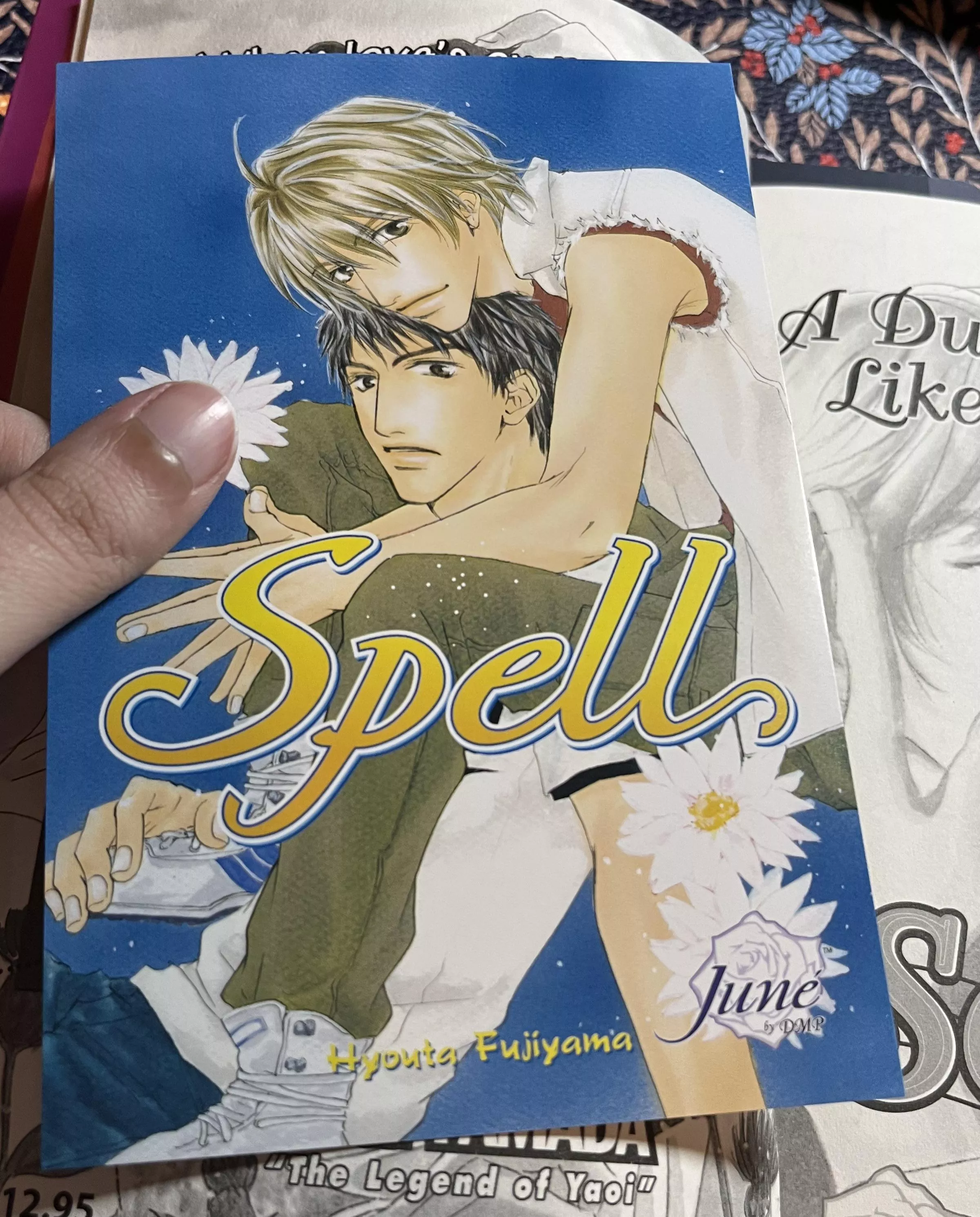 I found this random yaoi postcard in my copy of Stolen Heart! posted by simpleseason