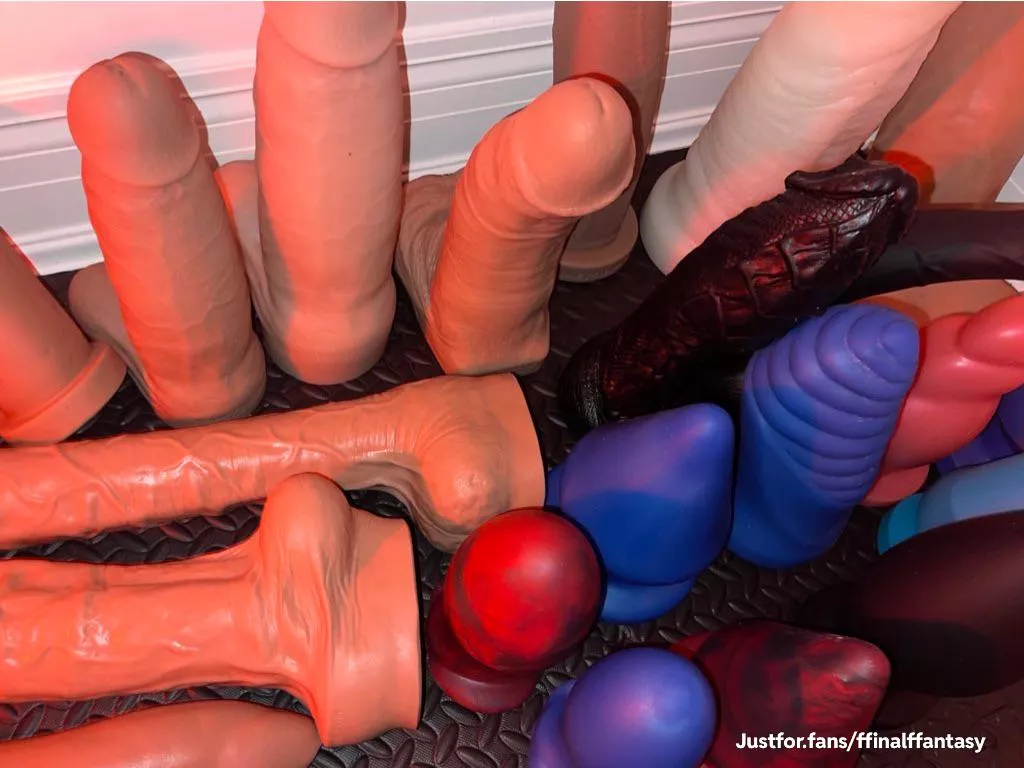 My toy collection! Most of it anyway… ;) posted by ffinalffantasy