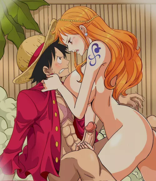 Nami makes my balls ache because I want to cum so hard every time I see her naked or clothed. by Yoegurt