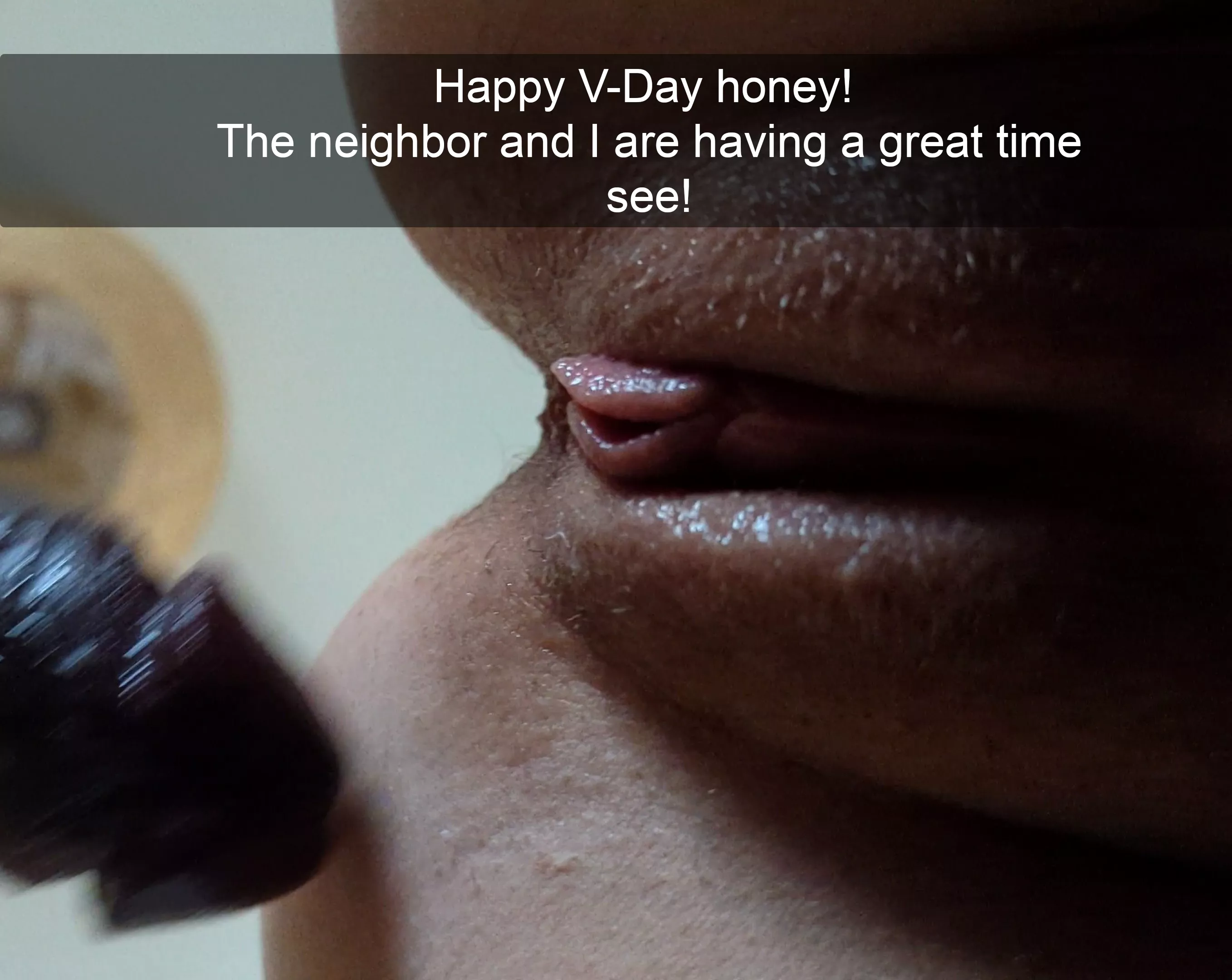 Neighbor always takes great care of your wife on V-day posted by ThickFitPenny