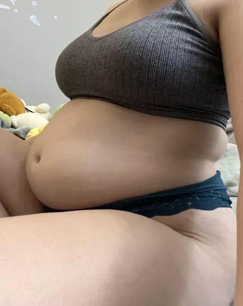 ripped part of this underwear this morning 😳 by enbypig