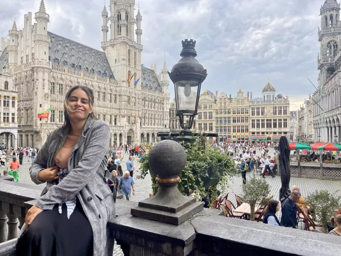 Titties in Brussels by AdventureJuntos