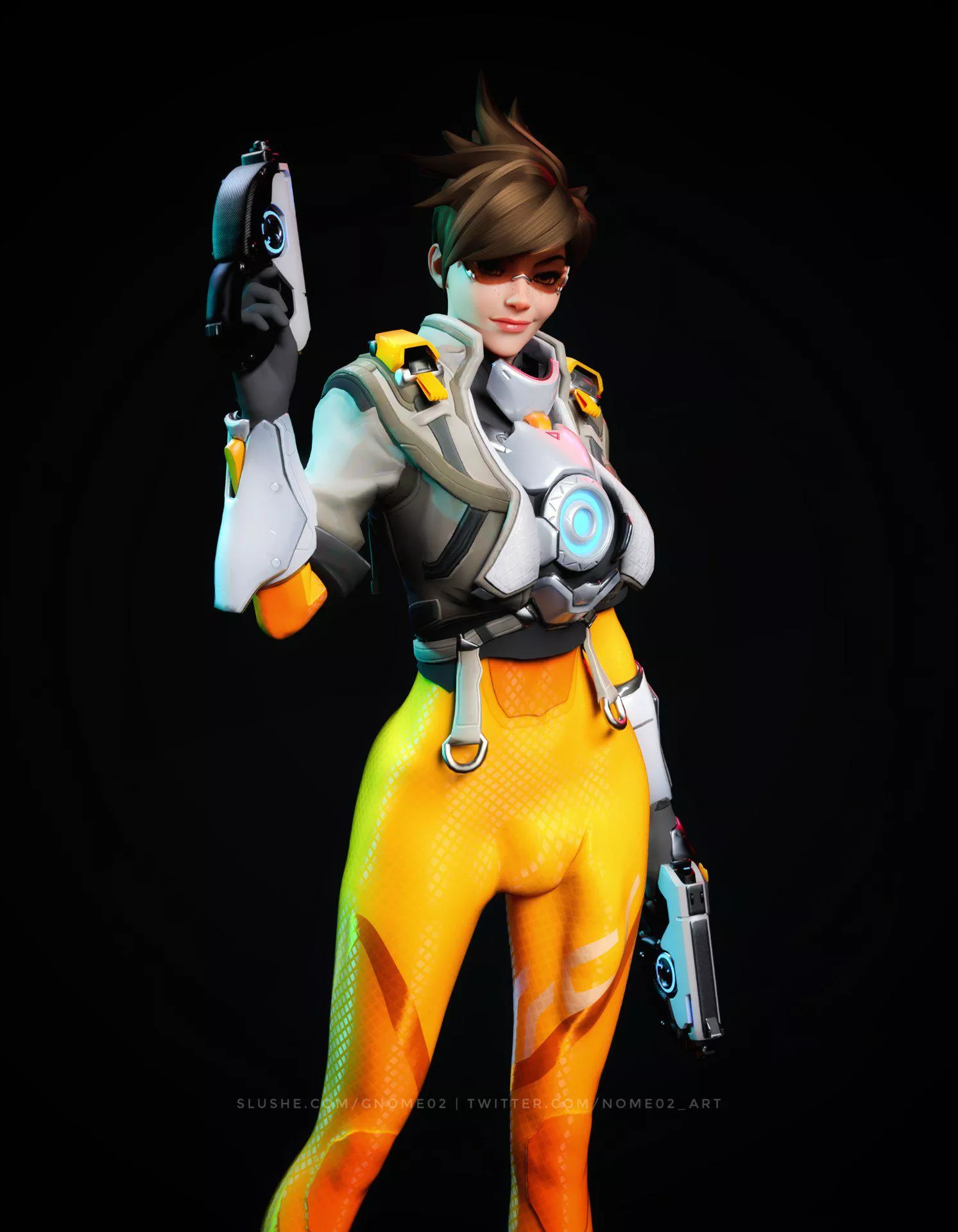 Tracer Hiding Package (nome02_art) [Overwatch] posted by Mxfyn