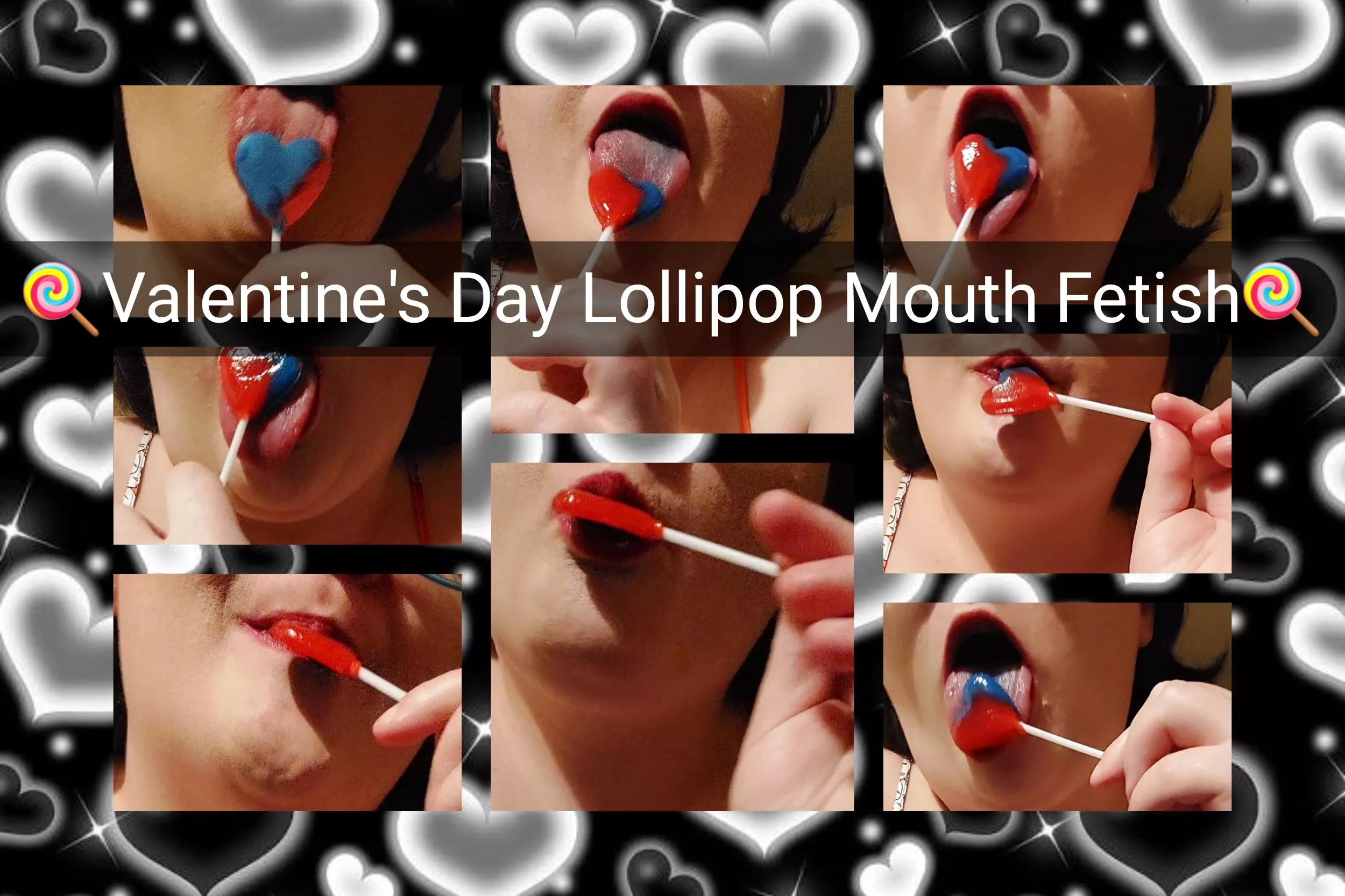 🍭Valentine's Day Lollipop Mouth Fetish🍭 posted by HippieStoner93