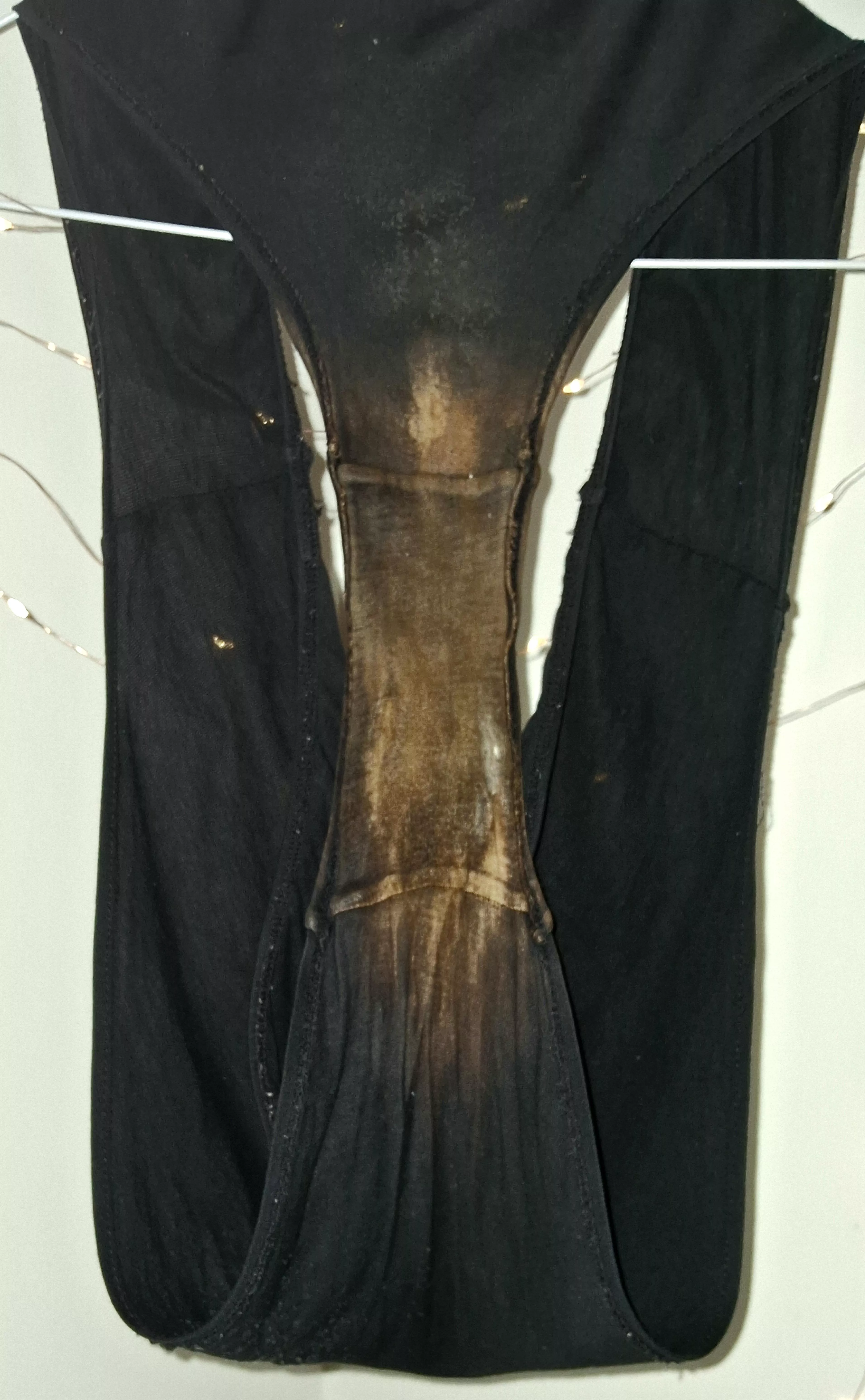 very dirty, very old, slightly creamy panties posted by idkwfsn