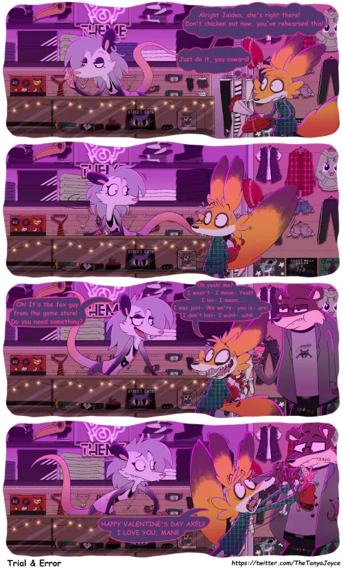 Vi my Valentine (by @TheTanyaJoyce on Twitter) by SancosityJA