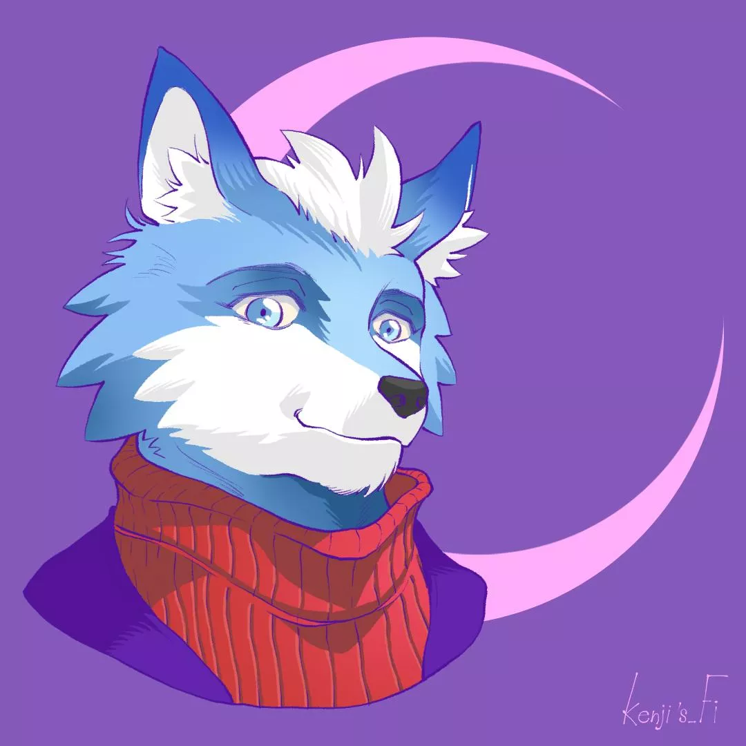 Wolfie :D (art by me) posted by Kenjis-Fi