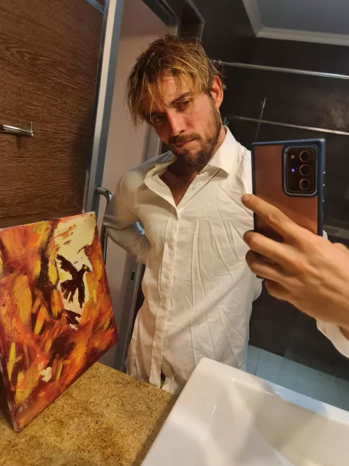 [33] Start at my neck and work your way down to the good stuff by Woodpecker9212