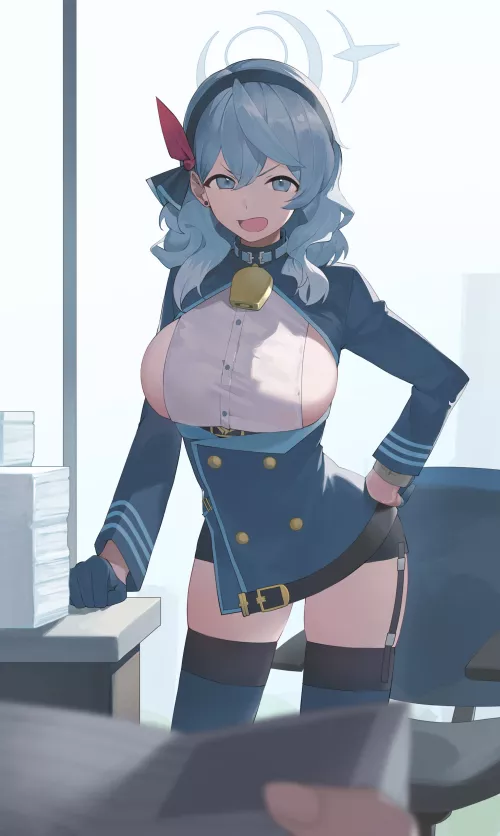 Amau Ako [Blue Archive] by IDM_Recursion