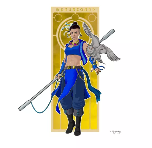 Beau and Thad. Critical Role Fan-art by me. by Leadjockey