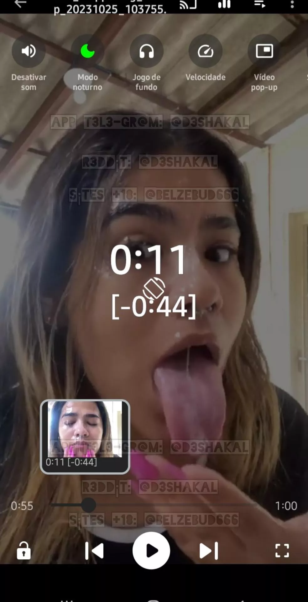 Brazilian Girl Long Tongue posted by d3shakal