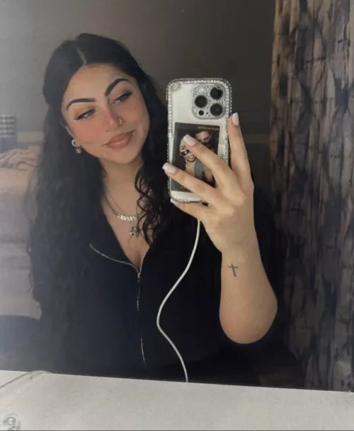 Busty in black by anonymous123456_