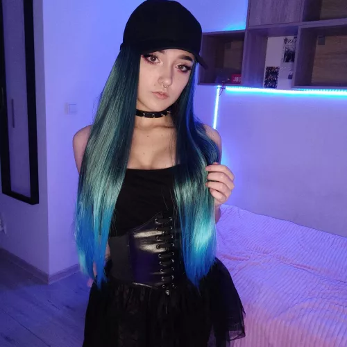 Do I look like shiny porn wearing this? One of my favorite outfits by EBAHLITA