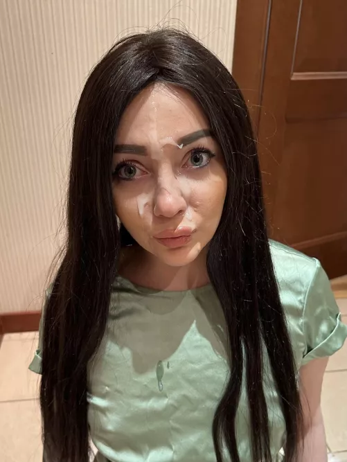 Every girl looks better with cum by x_piece_of_me