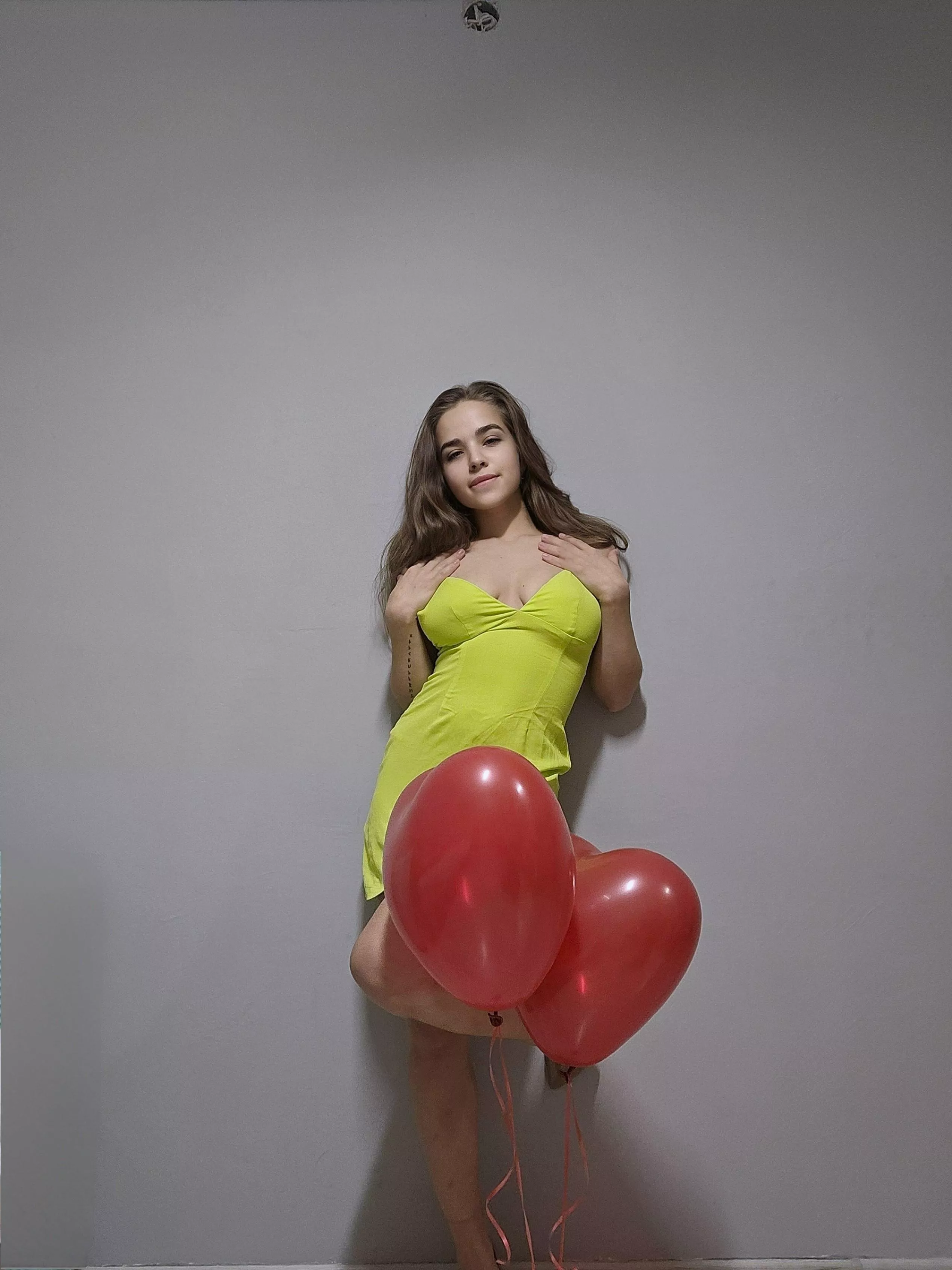 For a Valentine's Day outing, I wore this dress posted by FATA_M0RGANA