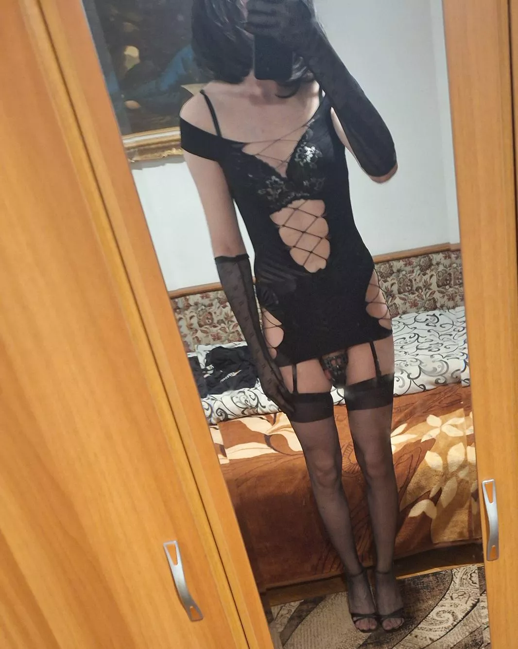 Girly enough for you, daddy? 😘 posted by LaraCrossdresserxx