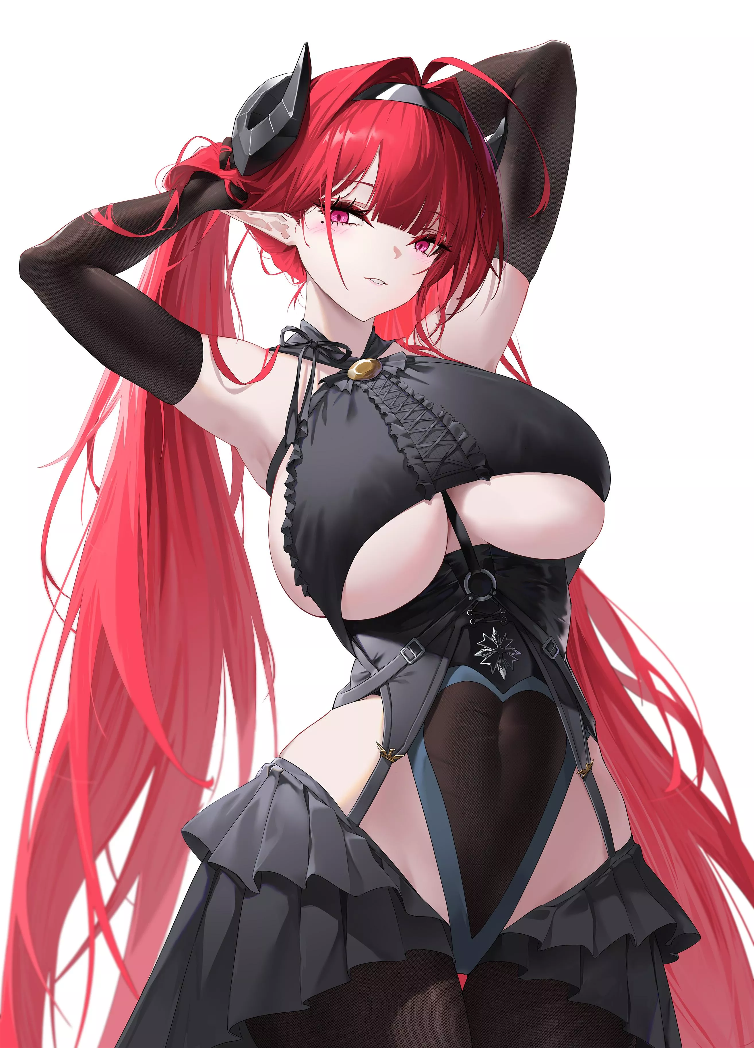 Hindenburg's underboob [Azur Lane] posted by Zewen_Senpai