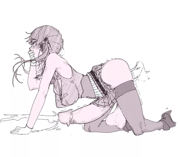 Houshou Marine she is cumming (Twitter: @Biso_nit ) by ResortMuch9109