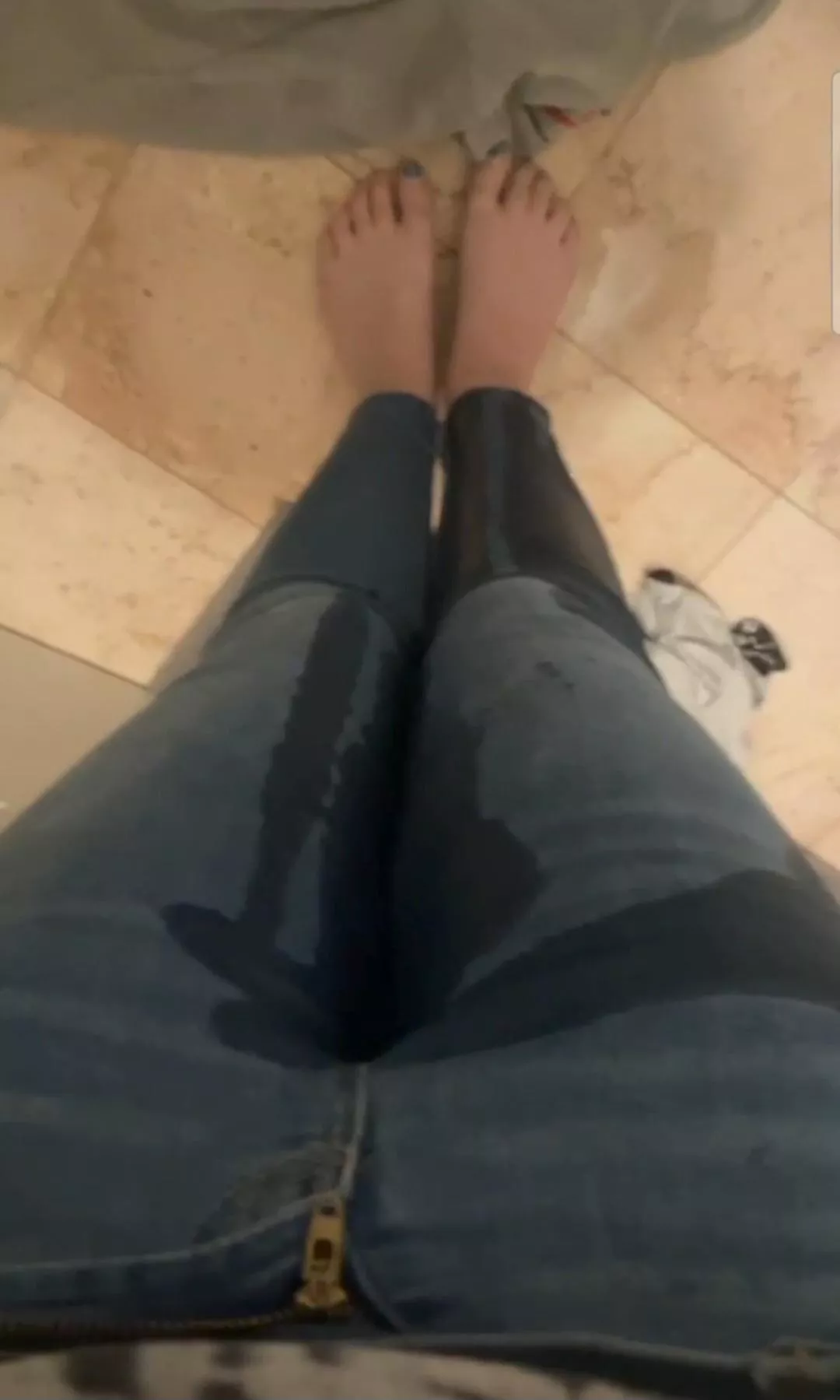 I peed my pants. Am I a bad girl? posted by Unkown1845