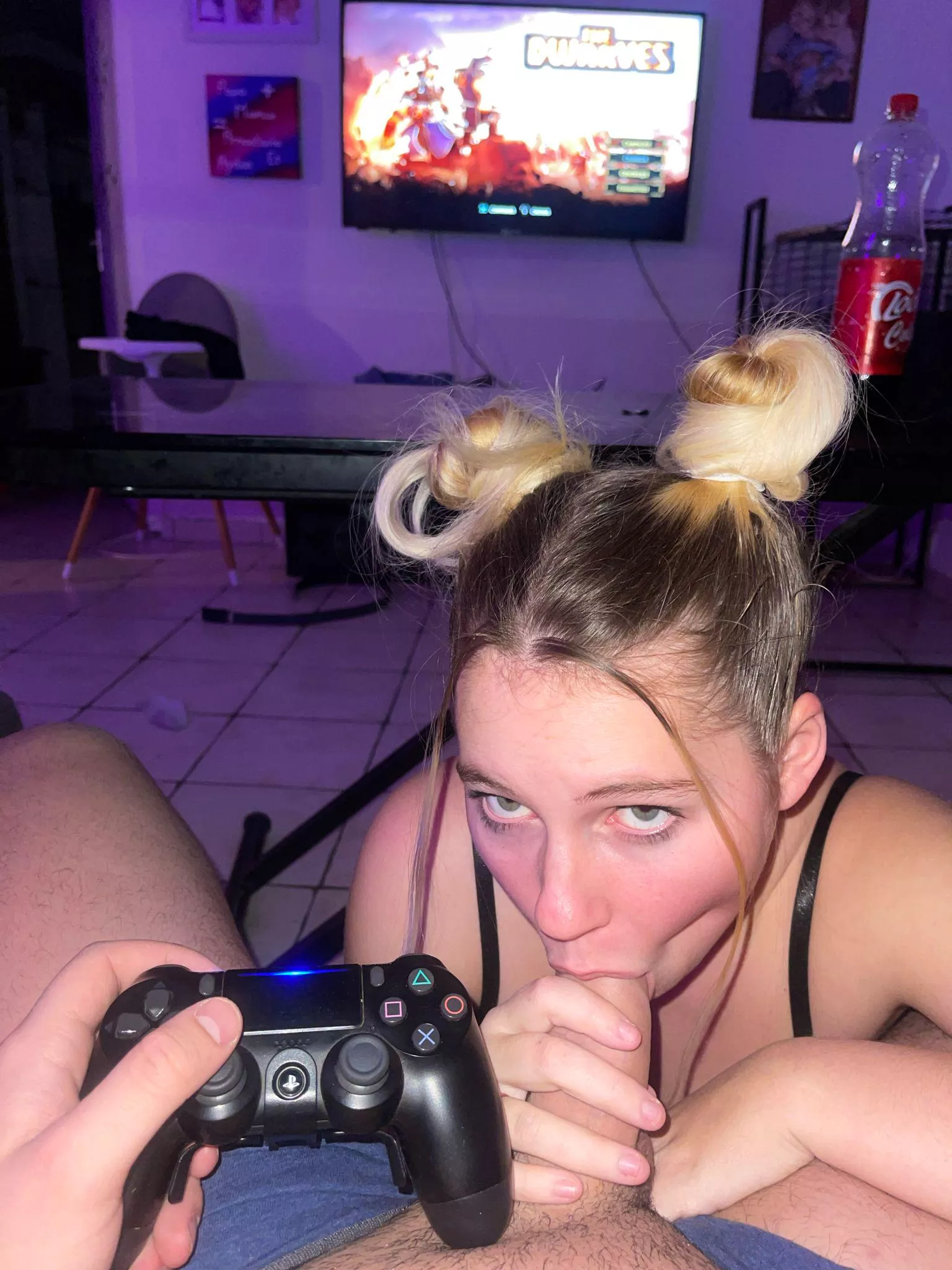 I sucked off a fan after he broke up with his girlfriend while he was playing... posted by Beauty_Evil