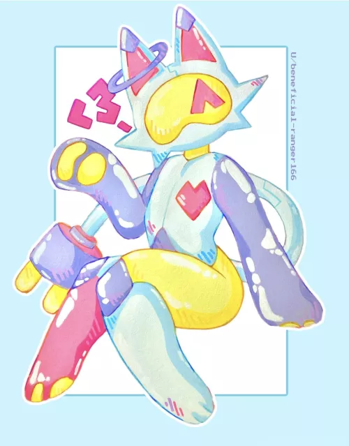 Just a computer virus wishing you a happy Valentine’s Day! <3 (OC) by Beneficial-Ranger166