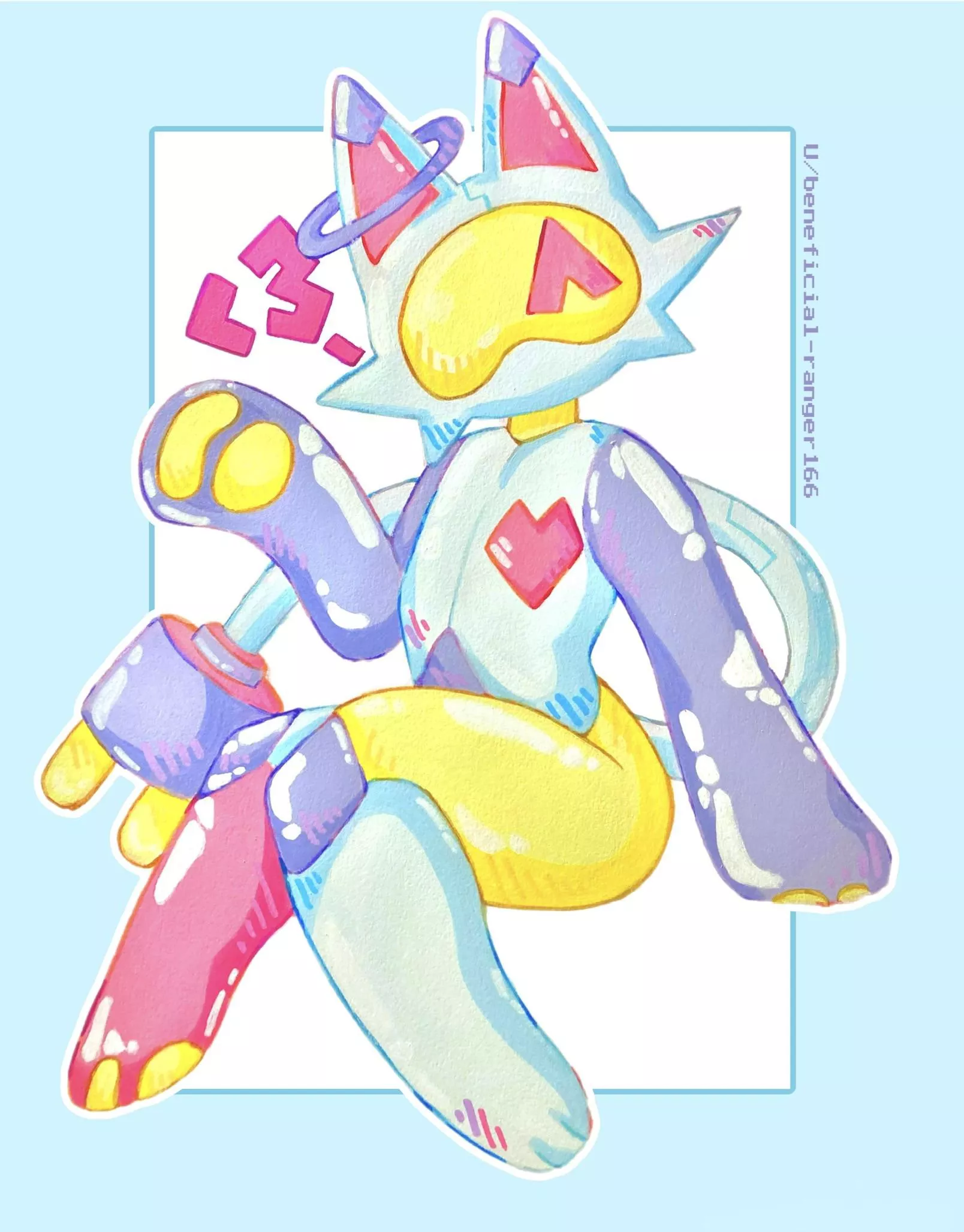 Just a computer virus wishing you a happy Valentine’s Day! <3 (OC) posted by Beneficial-Ranger166