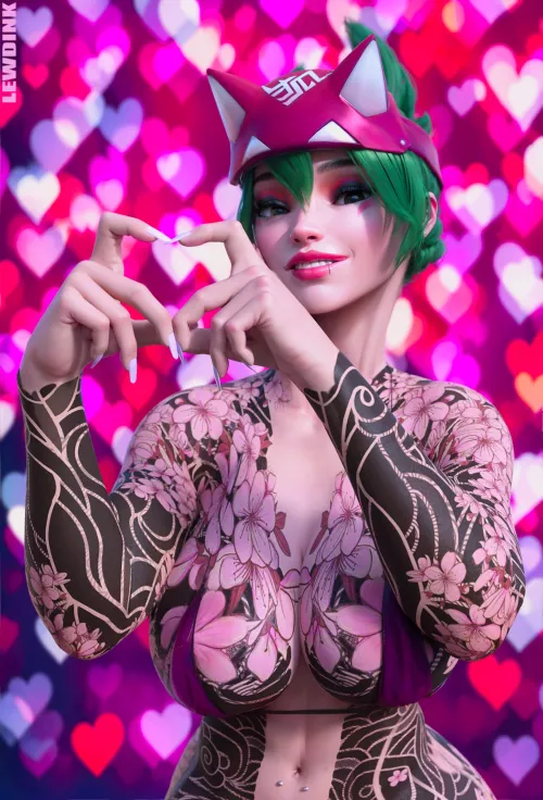 Kiriko (Lewdink) [Overwatch] by LewdinkOfficial