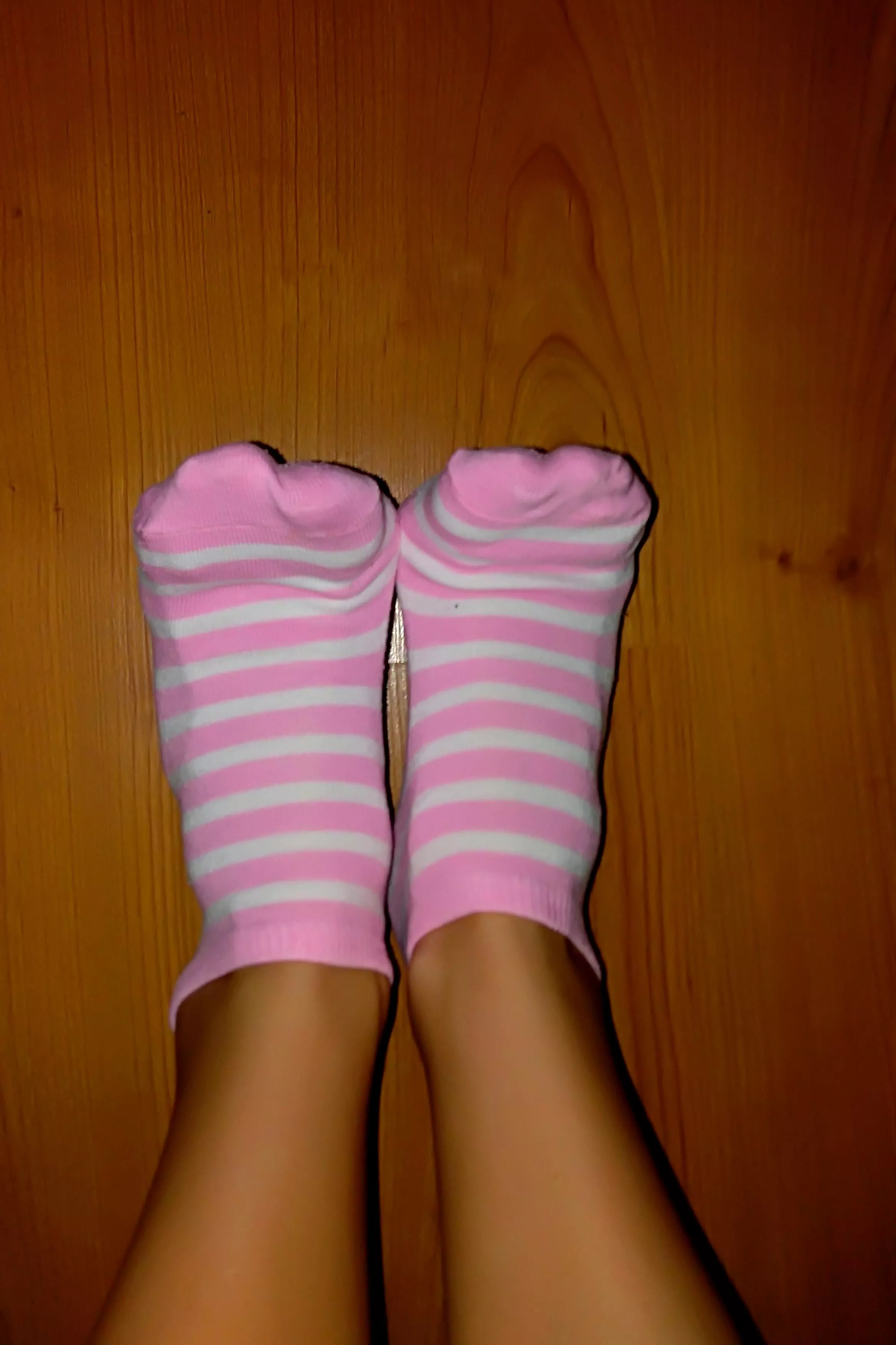 like my cute pink socks? posted by NoCarrot8196