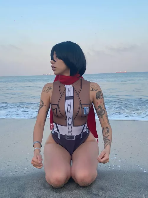 Mikasa by FlusteredPottery. by FlusteredPottery